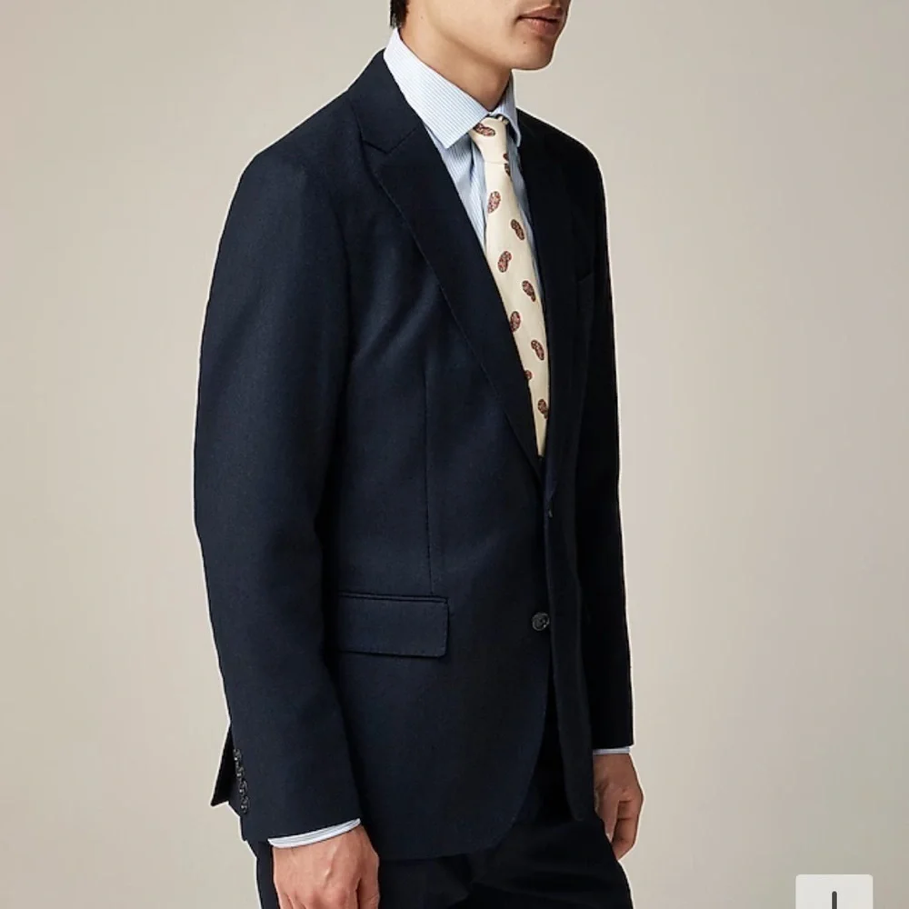 J crew Ludlow Slim-fit suit jacket in English cotton-wool blend